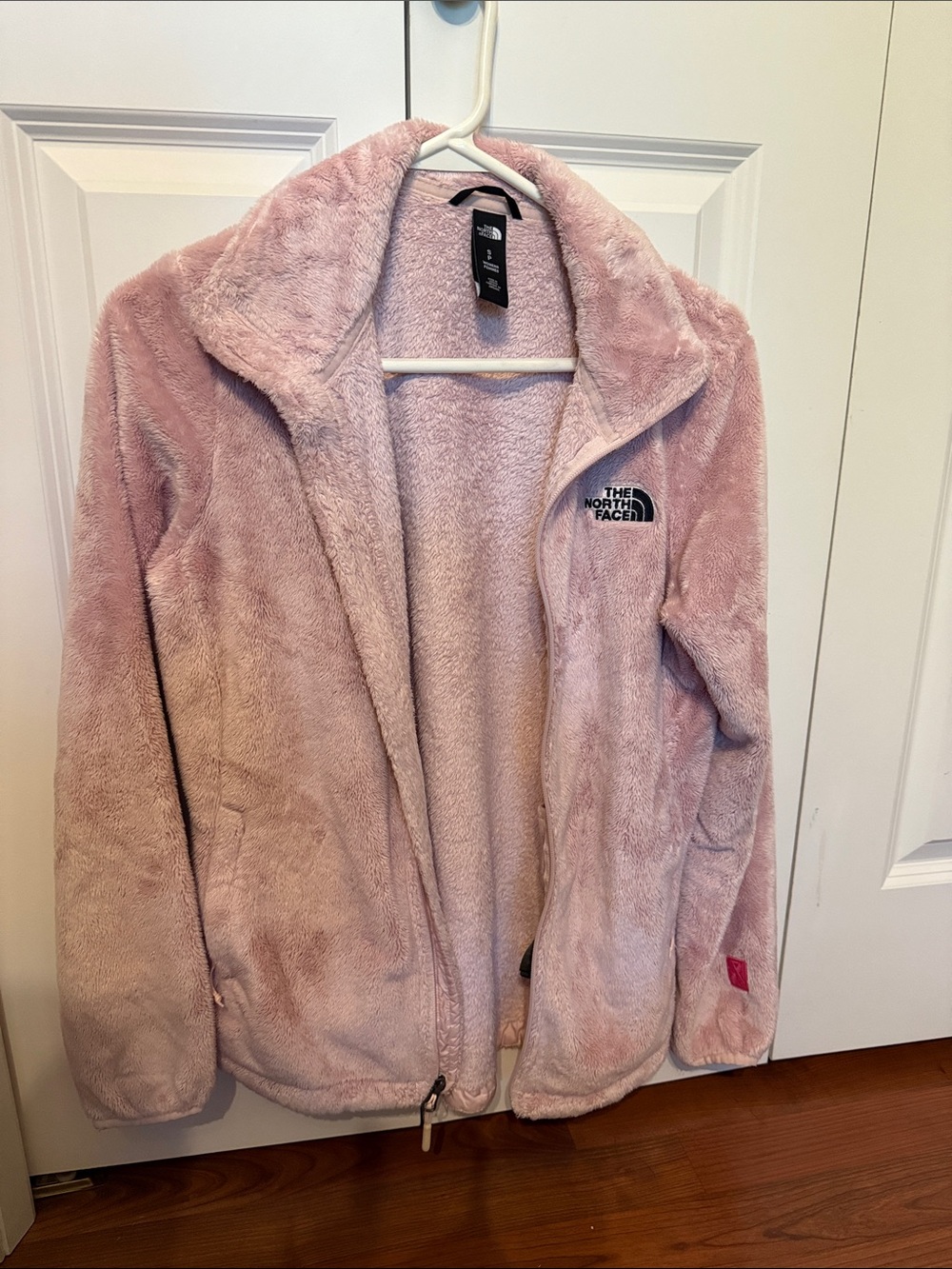 The North Face Women's Light Pink Plush Fleece Jacket